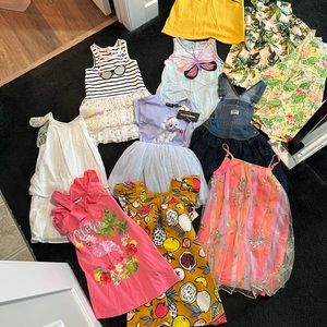 Girls Lot of Dresses 5T
